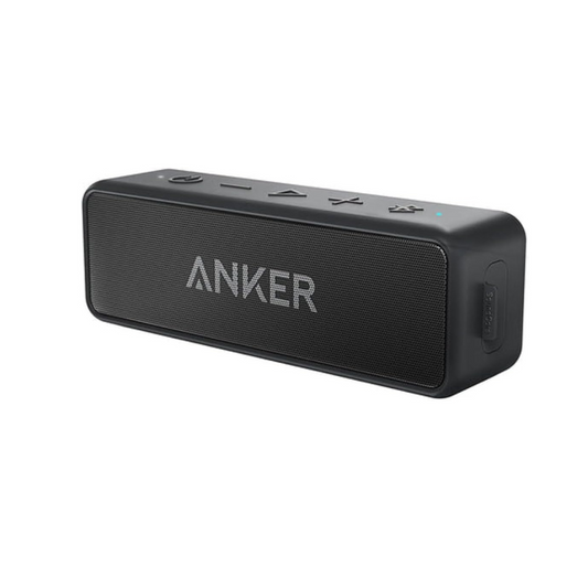 #8 Anker Soundcore 2 (USB Type-C充電 12W Bluetooth 5 スピーカー 24時間連続再生)【完全ワイヤレスステレオ対応/強化された低音 / IPX7防水規格 / デュアルドライバー/マイク内蔵】(ブラック)